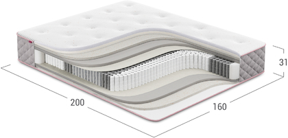 MOON MEDIC 865 (Comfort M матрас 160x200)